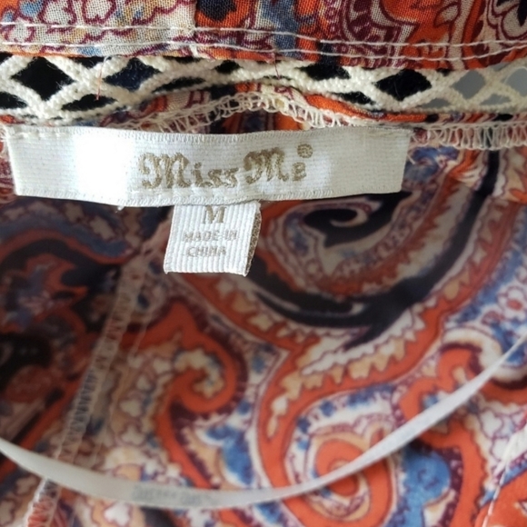 Miss Me Floral Boho Fringe Kimono Wrap - Picture 4 of 4